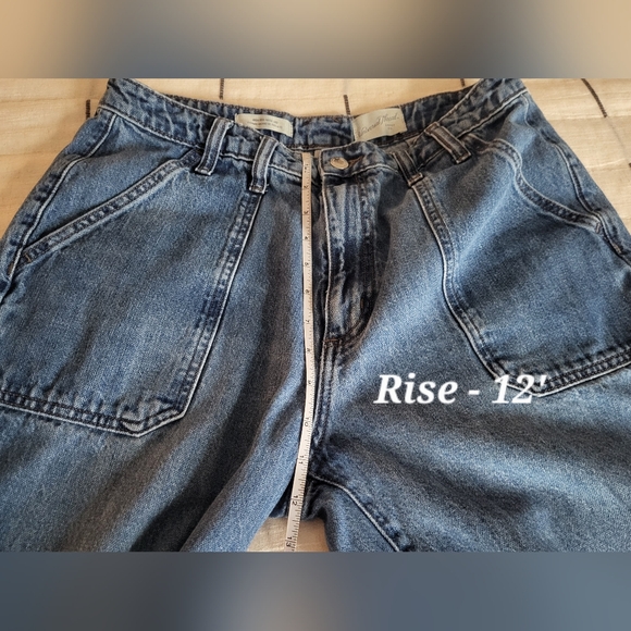 UNIVERSAL THREAD High Rise Wide Leg Blue Jeans 10L - Picture 9 of 11